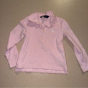 Polo Ralph Lauren girls size 4 / 4T pink long sleeve